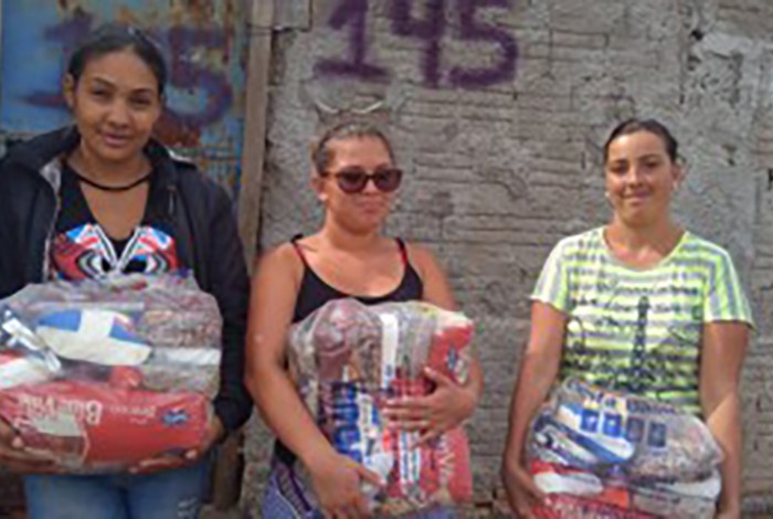 Ação Solidária: doação de cestas básicas (Abr/2020)